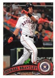 2021 Topps Archives Base Set Michael Brantley #276 card