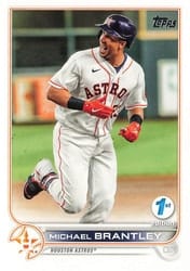 2022 Topps 1st Edition Base Set Michael Brantley #199 card