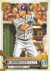 2022 Topps Gypsy Queen Base Set Michael Brantley #46 card