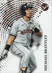 2022 Topps Pristine Base Set Michael Brantley #254 card