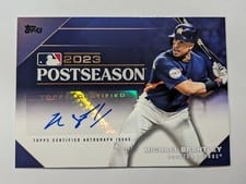 2024 Topps Postseason Performance Autograph Michael Brantley #PPA-MB card