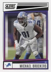 2022 Score Base Set Michael Brockers #90 card