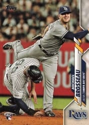 2020 Topps Base Set Michael Brosseau #133 card