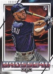 2020 Topps Fire Base Set Michael Brosseau #89 card