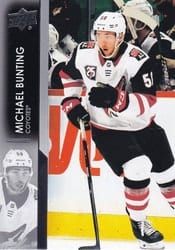 2021-22 Upper Deck Base Set Michael Bunting #7 card
