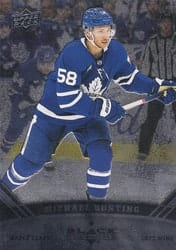 2022-23 Upper Deck 2006-07 Black Diamond Retro Michael Bunting #BD-2 card