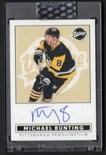2024-25 Upper Deck Clear Cut Vintage Autos Michael Bunting #VA-MB card
