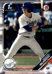 2019 Bowman Draft Base Set Michael Busch #BD-57 card