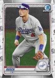 2020 Bowman Chrome Prospects Michael Busch #BCP-152 card