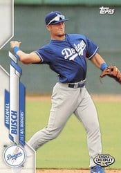 2020 Topps Pro Debut Base Set Michael Busch #PD-38 card