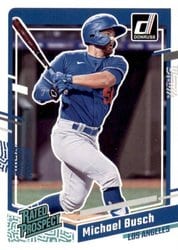 2023 Donruss Base Set Michael Busch #74 card