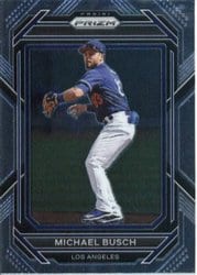 2023 Panini Prizm Base Set Michael Busch #155 card