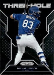 2023 Panini Prizm Three-Hole Michael Busch #TH18 card