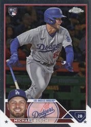 2023 Topps Chrome Update Base Set Michael Busch #USC204 card