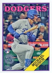 2023 Topps Update 1988 Topps Baseball Michael Busch #88US-8 card