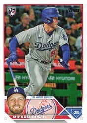 2023 Topps Update Base Set Michael Busch #US256 card