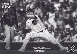 2024 Topps Black & White Base Set Michael Busch #27 card