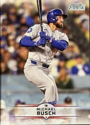2025 Stadium Club Base Set Michael Busch #3 card