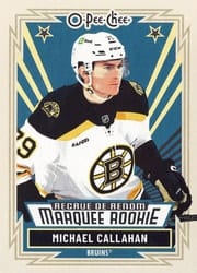 2025-26 O-Pee-Chee Base Retro Michael Callahan #566 card