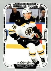 2025-26 O-Pee-Chee Base Set Michael Callahan #566 card