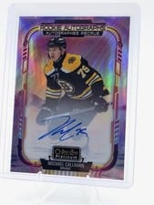 2025-26 O-Pee-Chee Platinum Rookie Autographs Michael Callahan #R-MC card