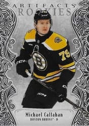 2025-26 Upper Deck Artifacts Base Set Michael Callahan #177 card