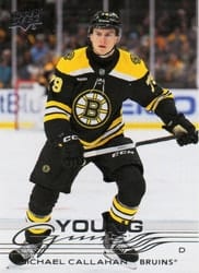 2025-26 Upper Deck Base Set Michael Callahan #222 card