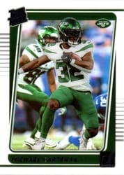 2021 Clearly Donruss Base Set Michael Carter #69 card