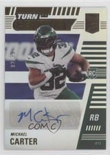 2021 Panini Chronicles Turn of the Century Autographs Michael Carter #TOC-MCA card