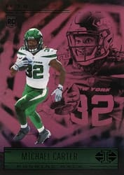 2021 Panini Illusions Base Set Michael Carter #93 card