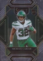 2021 Panini Select Base Set Michael Carter #271 card