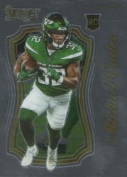 2021 Panini Select Select Certified Rookies Michael Carter #SCR-18 card
