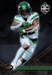 2022 Panini Limited Base Set Michael Carter #92 card