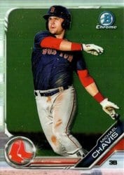 2019 Bowman Chrome Prospects Michael Chavis #BCP-92 card