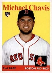 2019 Topps Archives Base Set Michael Chavis #4 card