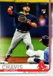 2019 Topps Update Base Set Michael Chavis #US170 card