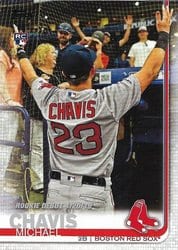 2019 Topps Update Base Set Michael Chavis #US192 card