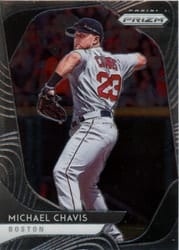 2020 Panini Prizm Base Set Michael Chavis #91 card