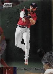 2020 Stadium Club Chrome Base Set Michael Chavis #16 card