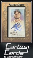 2020 Topps Allen & Ginter Mini Autographs Michael Chavis #MA-MC card