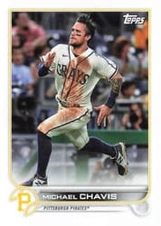 2022 Topps Mini Base Set Michael Chavis #365 card