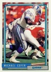 1992 Topps Base Set Michael Cofer #747 card