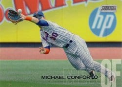 2018 Stadium Club Base Set Michael Conforto #27 card