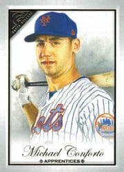 2019 Topps Gallery Base Set Michael Conforto #186 card