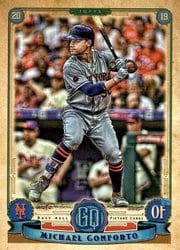 2019 Topps Gypsy Queen Base Set Michael Conforto #297 card
