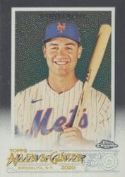 2020 Topps Allen & Ginter Chrome Base Set Michael Conforto #271 card