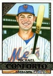2020 Topps Gallery Base Set Michael Conforto #197 card