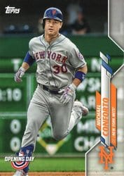 2020 Topps Opening Day Base Set Michael Conforto #80 card