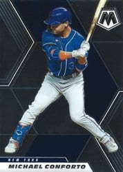 2021 Panini Mosaic Base Set Michael Conforto #45 card