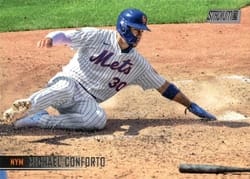 2021 Stadium Club Base Michael Conforto #163 card